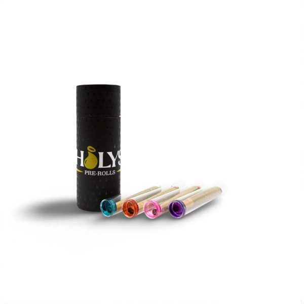 Holys – 4 Pack de Prerolls | Flor Premium Prearmada para Disfrute Inmediato