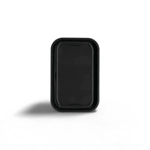 Bandeja de Metal Negra – Tamaño Grande 11" x 7" | Resistente y Elegante