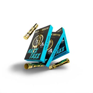 Muha Meds Cartucho Razz 1g – Hybrid | Full Spectrum, 1000mg Premium Extract