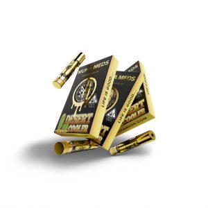 Muha Meds Cartucho Desert 1g – Hybrid | Full Spectrum, 1000mg Extracto Premium