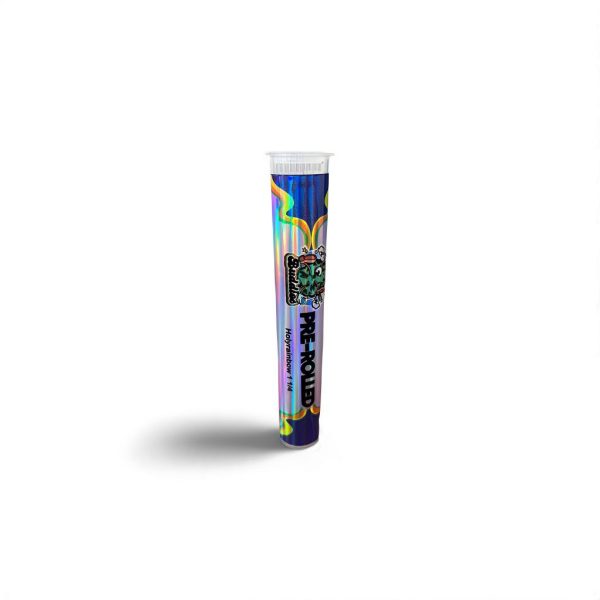 Holyrainbow – Prerolado 1 1/4 con Flor Morada Baby Bud de Holycream | Sabor Exótico y Efecto Suave