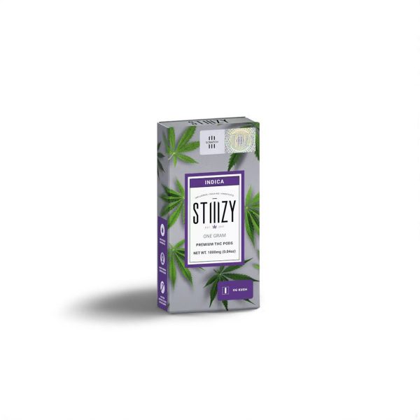 Stiiizy 1g – OG Kush | Cartucho Premium de Vapeo con Sabor Clásico y Potente
