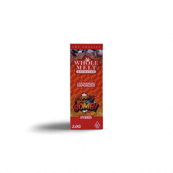 Whole Melt Extracts Live Diamond Vaporizer 2g – Papaya Bomb | Clon Premium con Extracto Mexicano