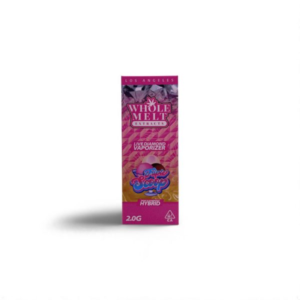 Whole Melt Extracts Live Diamond Vaporizer 2g – Triple Scoop | Clon Premium con Extracto Mexicano