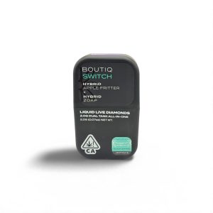 Pods desechables de 2 g con mezcla híbrida: Apple Fritter y Zoap. Producto premium desde Los Ángeles, California