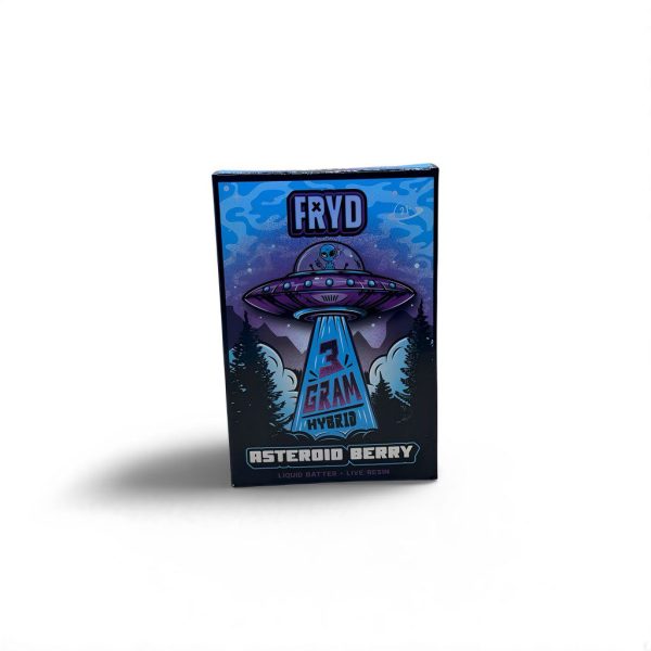 Fryd Pods 3g + 5 Gomitas – Asteroid Berry  Sabor cósmico con potencia galáctica – directo desde Los Ángeles, California