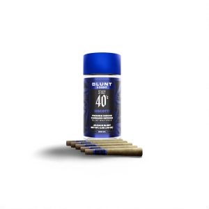 Stiiizy 40s Blunt Multipack – Biscotti (Índica | 5 x 0.5 g | Total 2.5 g) – Desde Los Ángeles, California