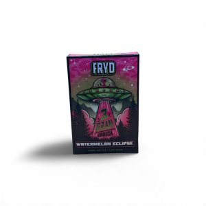 Fryd Pods 3g + 5 Gomitas – Watermelon Eclipse  Sabor oscuro, dulce y celestial – directo desde Los Ángeles, California