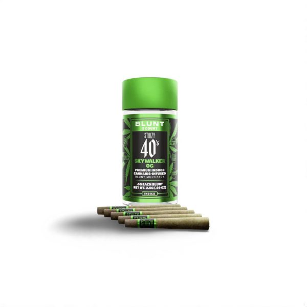 Stiiizy 40s Blunt - Multipack 5 de 0.5g - Neto 2.5gr - Sky Walker OG
