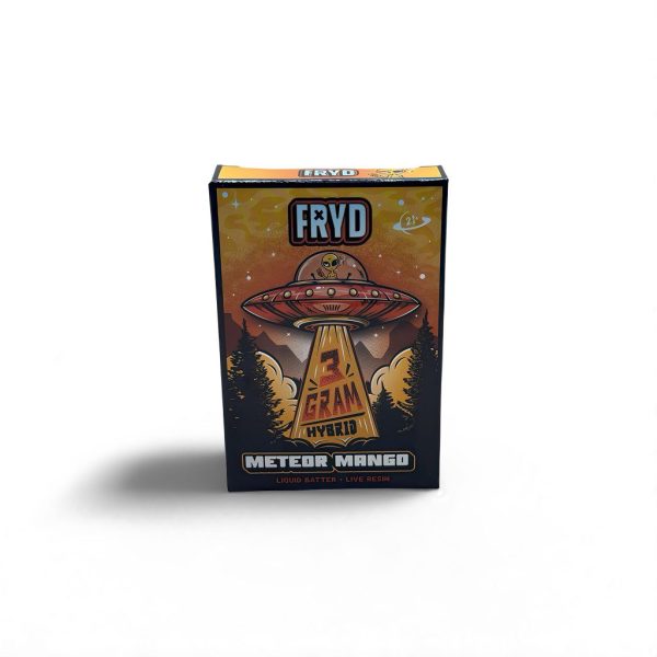Fryd Pods 3g + 5 Gomitas – Meteor Mango  Impacto tropical desde Los Ángeles, California