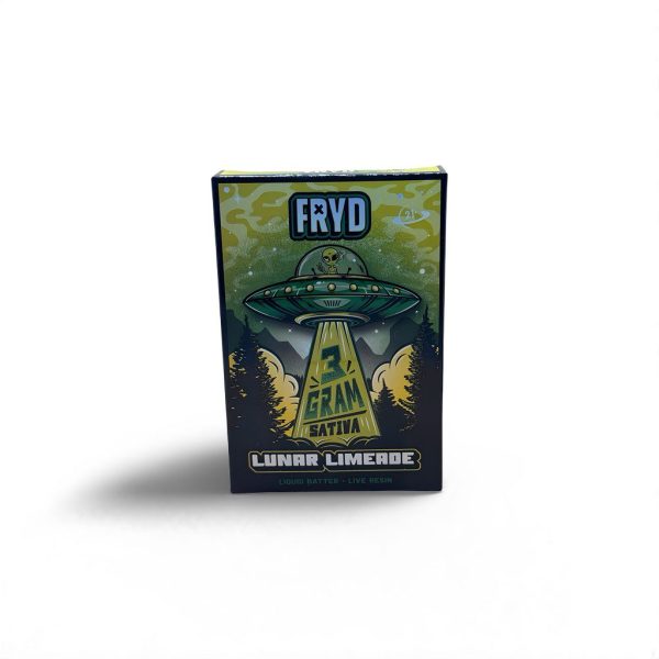 Fryd Pods 3g + 5 Gomitas – Lunar Limeade  Explosión cítrica desde Los Ángeles, California