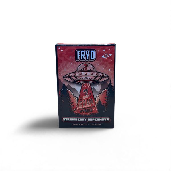 Fryd Pods 3g + 5 Gomitas – Strawberry Supernova  Explosión frutal cósmica desde Los Ángeles, California