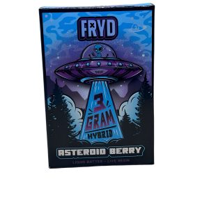 Fryd Pods 3g + 5 Gomitas – Asteroid Berry  Sabor cósmico con potencia galáctica – directo desde Los Ángeles, California