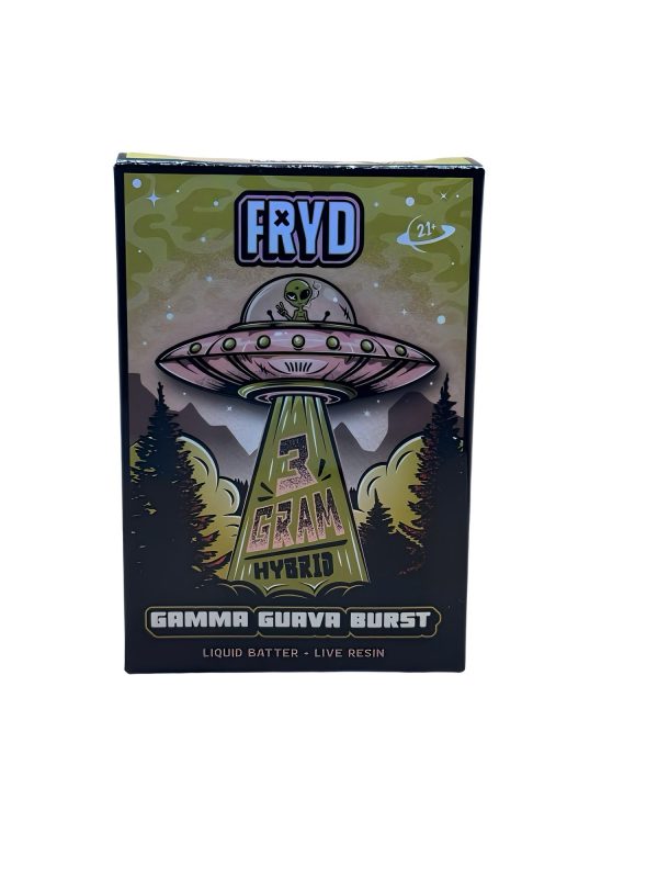 Fryd Pods 3g + 5 Gomitas – Gamma Guava Burst Explosión tropical elevada desde Los Ángeles, California