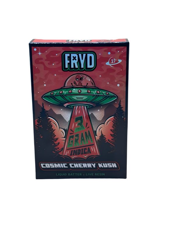 Fryd Pods 3g + 5 Gomitas – Cosmic Cherry Kush  Potencia, sabor y versatilidad desde Los Ángeles, California
