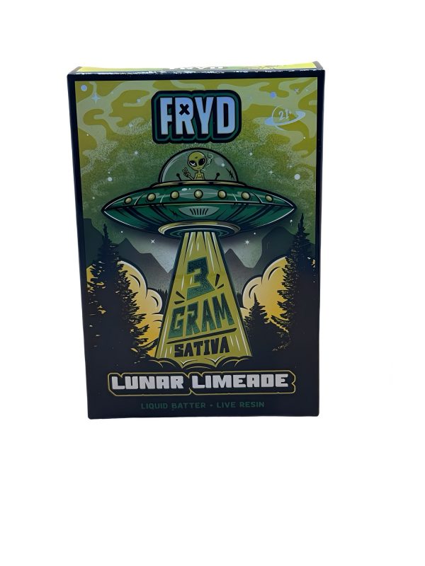 Fryd Pods 3g + 5 Gomitas – Lunar Limeade  Explosión cítrica desde Los Ángeles, California