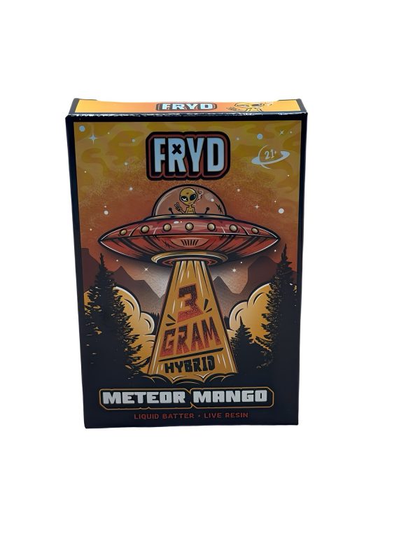 Fryd Pods 3g + 5 Gomitas – Meteor Mango  Impacto tropical desde Los Ángeles, California