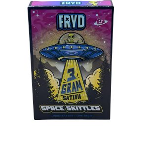 Fryd Pods 3g + 5 Gomitas – Spaces Skittles Sabor galáctico directo desde Los Ángeles, California
