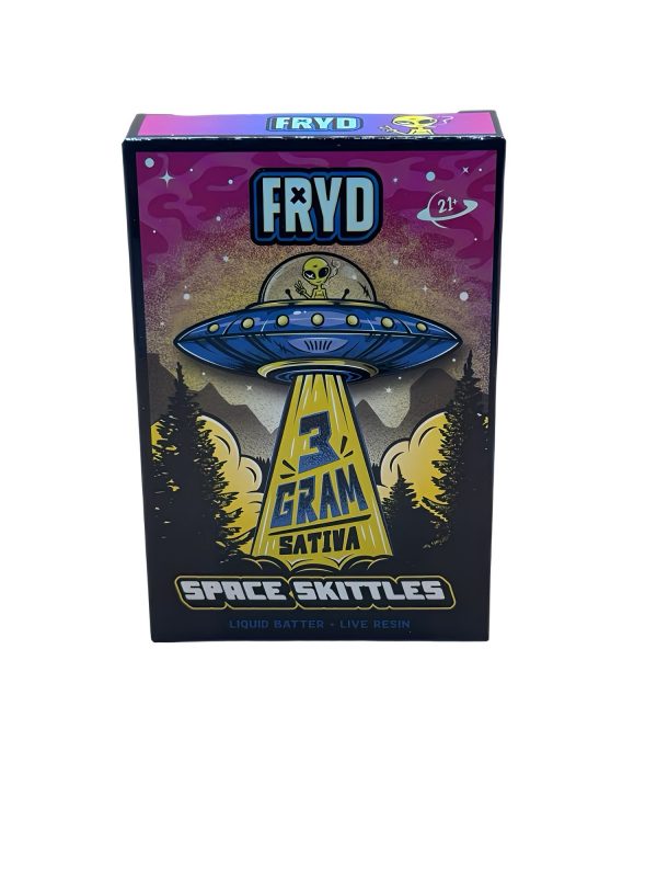Fryd Pods 3g + 5 Gomitas – Spaces Skittles Sabor galáctico directo desde Los Ángeles, California