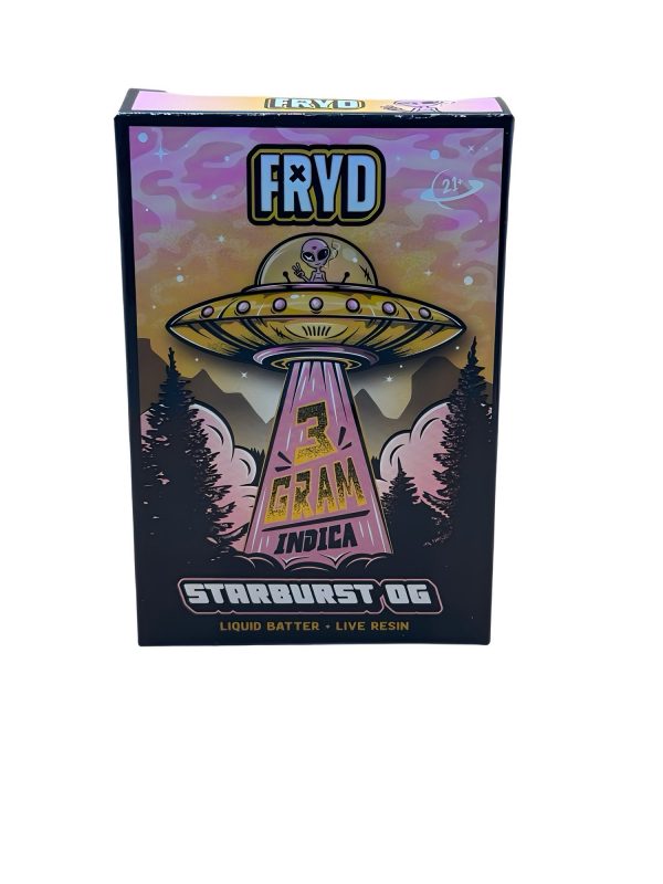 Fryd Pods 3g + 5 Gomitas – Starbust OG  Potencia clásica con sabor estelar – desde Los Ángeles, California