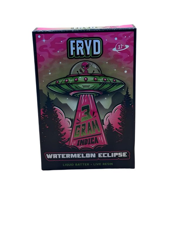 Fryd Pods 3g + 5 Gomitas – Watermelon Eclipse  Sabor oscuro, dulce y celestial – directo desde Los Ángeles, California